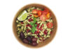 Bowl with pasta salad